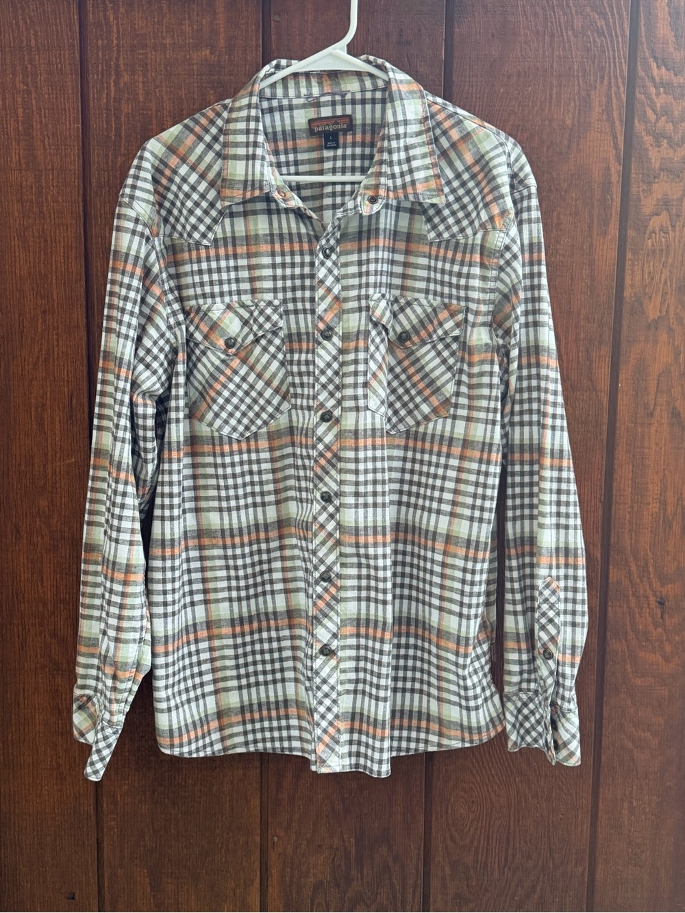 Patagonia Men’s L Western Snap Shirt - Plaid
